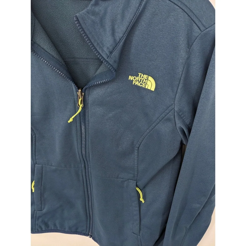 The North Face Jacket Womens Small Blue Fleece‎ Zip Up Outdoors Gorpcore Casual